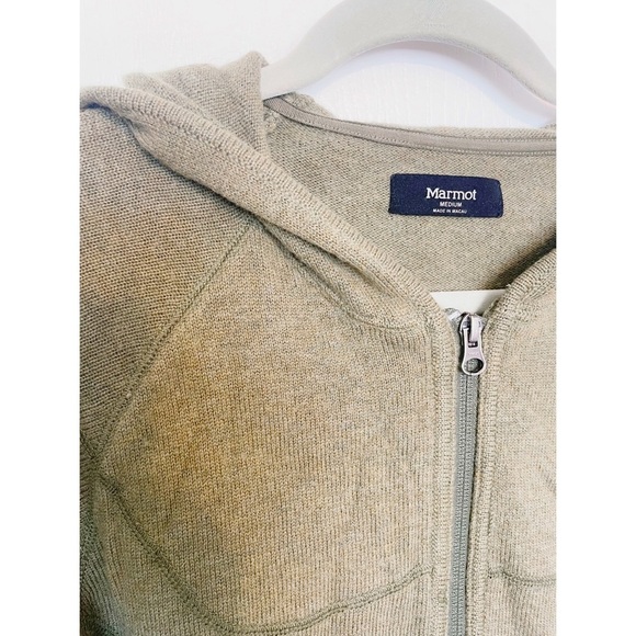 Marmot front zip hooded sweatshirt - Picture 5 of 6